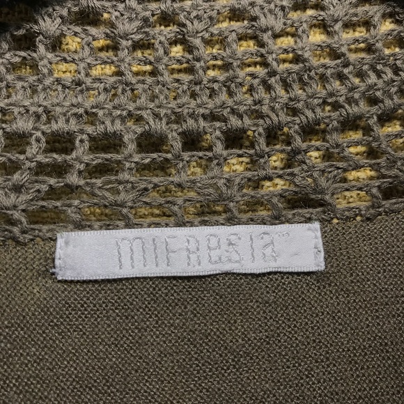 Crochet Trim Kimono Sweater - Picture 3 of 7